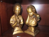 BOY AND GIRL BUSTS