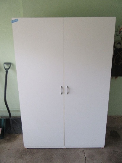 6 FOOT BY 4 FOOT BY 21 INCH STORAGE CABINET