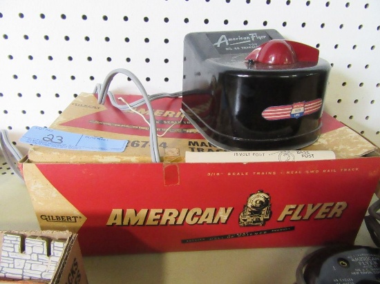 AMERICAN FLYER TOY NUMBER 48 TRANSFORMER WITH BOX