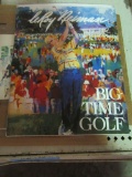 LEROY NEIMAN BIG-TIME GOLF COVER AND 3 ASSORTED PRINTS