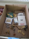 ASSORTMENT OF MILITARY PINS