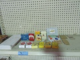 PLAIN WHITE MATCHBOOKS WITH MATCHES AND FOREIGN AND DOMESTIC CIGARETTES
