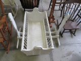 PAINTED BABY CRADLE