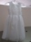 CHILD SIZE 6X JOAN CALABRESE WHITE DRESS  $178.00
