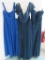 (3) BRIDESMAID/SPECIAL OCCASION DRESSES - SIZE 16 ROYAL  $118.00, SIZE 20 N