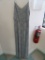 SIZE 6 BRIDAL SILVER BRIDESMAID/SPECIAL OCCASION DRESS  $340.00