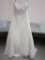 SIZE 16 MARTIN THORNBURG IVORY/CREAM WEDDING DRESS  $2,025.00