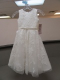 CHILD SIZE 5 JOAN CALABRESE IVORY DRESS  $300.00