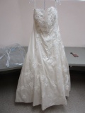 SIZE 24 SOPHIA TOLLI ALABASTER/IVORY WEDDING DRESS  $1,640.00