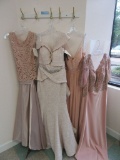 (4) MOTHER/SPECIAL OCCASION DRESSES - SIZE 14 BLUSH  $260.00, SIZE 14 BLUSH