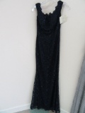 SIZE 6 NAVY MOTHER/SPECIAL OCCASION DRESS  $520.00