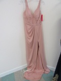 SIZE 10 BLUSH BRIDESMAID/SPECIAL OCCASION DRESS  $375.00