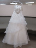 SIZE 8 SOPHIA TOLLI IVORY WEDDING DRESS  $1,575.00