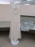 SIZE 12 SOPHIA TOLLI WARM IVORY WEDDING DRESS  $1,800.00