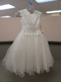 CHILD SIZE 5 JOAN CALABRESE IVORY DRESS  $138.00