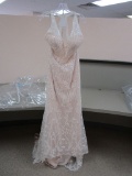 SIZE 16 MOONLIGHT IVORY/CASHMERE WEDDING DRESS  $1,295.00