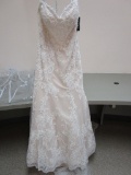 SIZE 16 MOONLIGHT IVORY/CASHMERE WEDDING DRESS  $1,260.00