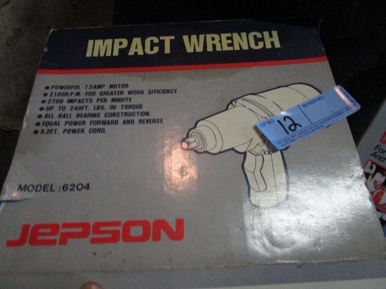 JEPSON IMPACT WRENCH MODEL 6204