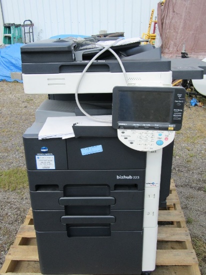 KONICA MINOLTA BIZHUB 223, MFG DATE 7/13