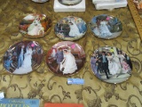 PORTRAIT OF AMERICAN BRIDES PLATES, CAT PLATES AND OTHER