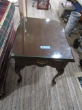 PAIR OF ETHAN ALLEN CHERRY END TABLES