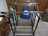 DOUBLE ADJUSTABLE MOVABLE RACK