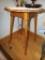 WOODEN ACCENT TABLE