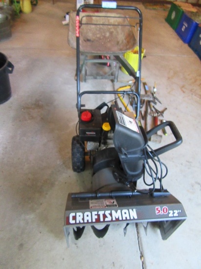 CRAFTSMAN 22-INCH BLADE SNOWBLOWER