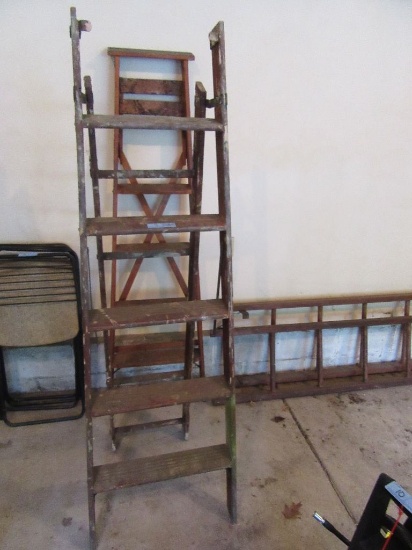 ALL WOOD LADDERS