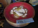 NIPPON GOLD TRIMMED PLATES