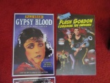 PLASTIC ENCLOSED SMALL POSTERS GYPSY BLOOD, THE BLOCK SIGNAL, AND FLASH GOR