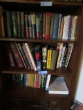 THREE SHELVES OF ASSORTED BOOKS INCLUDING HISTORY, PSYCHOLOGY, ETC