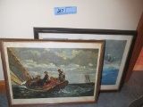 BREEZING UP AND DIAMOND SHOAL PICTURES BY WINSLOW HOMER