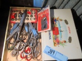 VARIETY OF SCISSORS AND NAIL CLIPPERS
