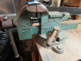 VISE ON BENCH. BRING TOOLS TO REMOVE
