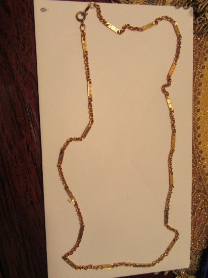 12 KARAT GOLD NECKLACE