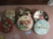3 TINS OF SEWING ITEMS AND BUTTONS