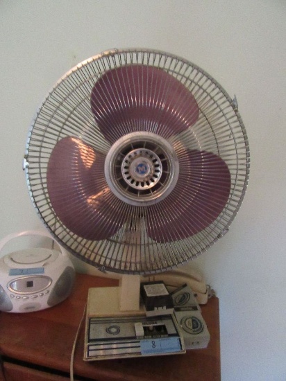 TABLETOP FAN WITH TIMERS
