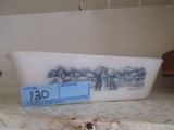 CURRIER AND IVES BAKING DISH