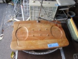 MEAT CUTTING SERVER AND OTHER SERVING TRAYS