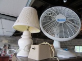 FAN AND LAMPS