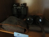 2 PAIRS OF BINOCULARS WITH CASES