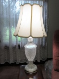 2 CRYSTAL LAMPS