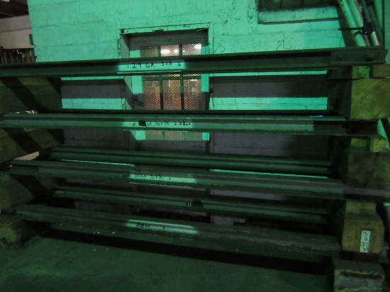 RAILROAD TIE SHELVING RACK ONLY