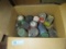 ASSORTED ARTIST POWDER PAINT IN VINTAGE CANS