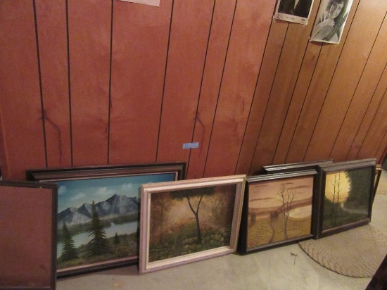 ASSORTED LANDSCAPE PAINTINGS BY DARLING