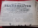 FRANK LESLIE'S 1862 ILLUSTRATED NEWSPAPERS