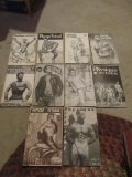 NUMBER TWO ASSORTED VOLUME PHYSIQUE PICTORIAL MAGAZINES