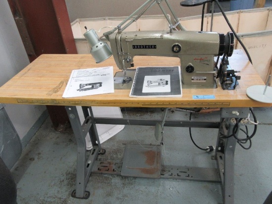 BROTHER INDUSTRIES MODEL NUMBER DB2-B737 HIGH SPEED STRAIGHT STITCH SEWING