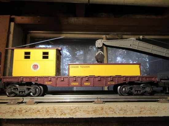 K-LINE CRANE TENDER MODEL DMIR TRAIN CAR